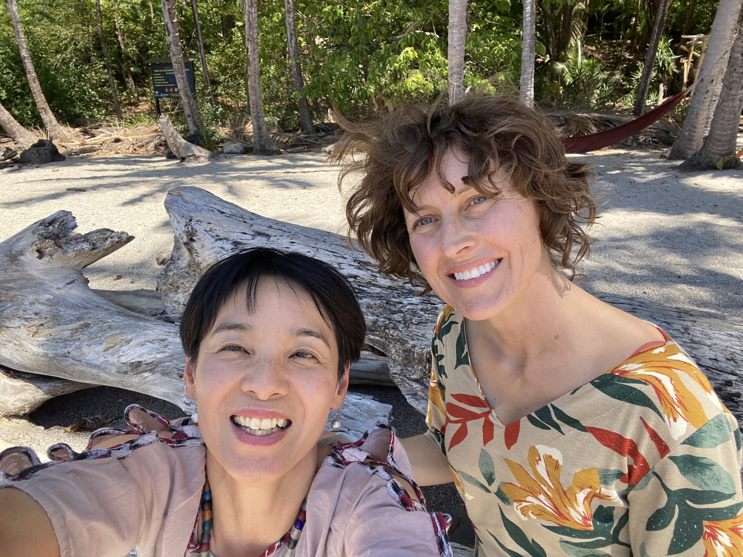 海辺での森林セラピーinコスタリカ