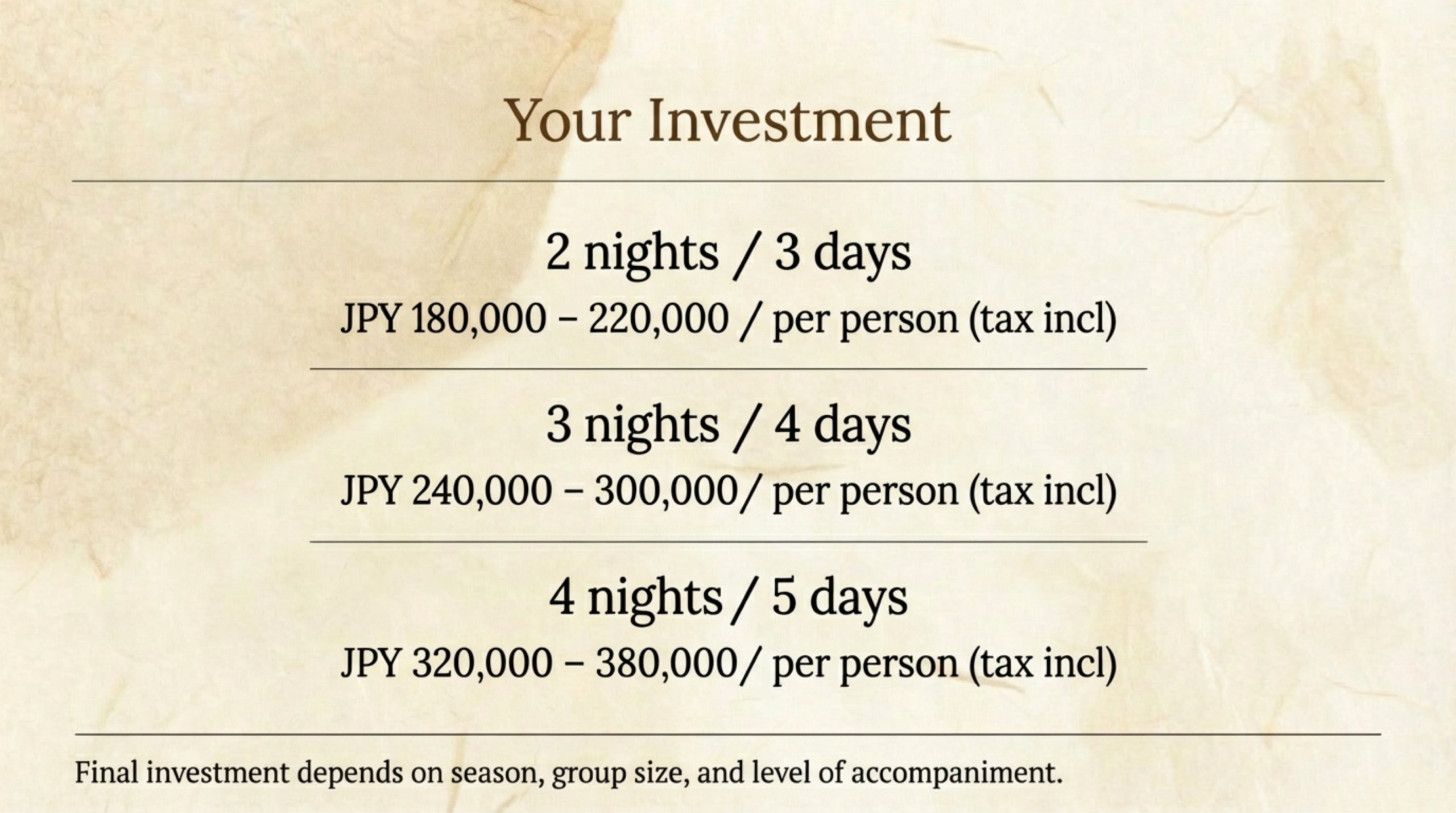 Water droplet on a forest leaf symbolizing care, time, and attentiveness in a Japanese forest retreat